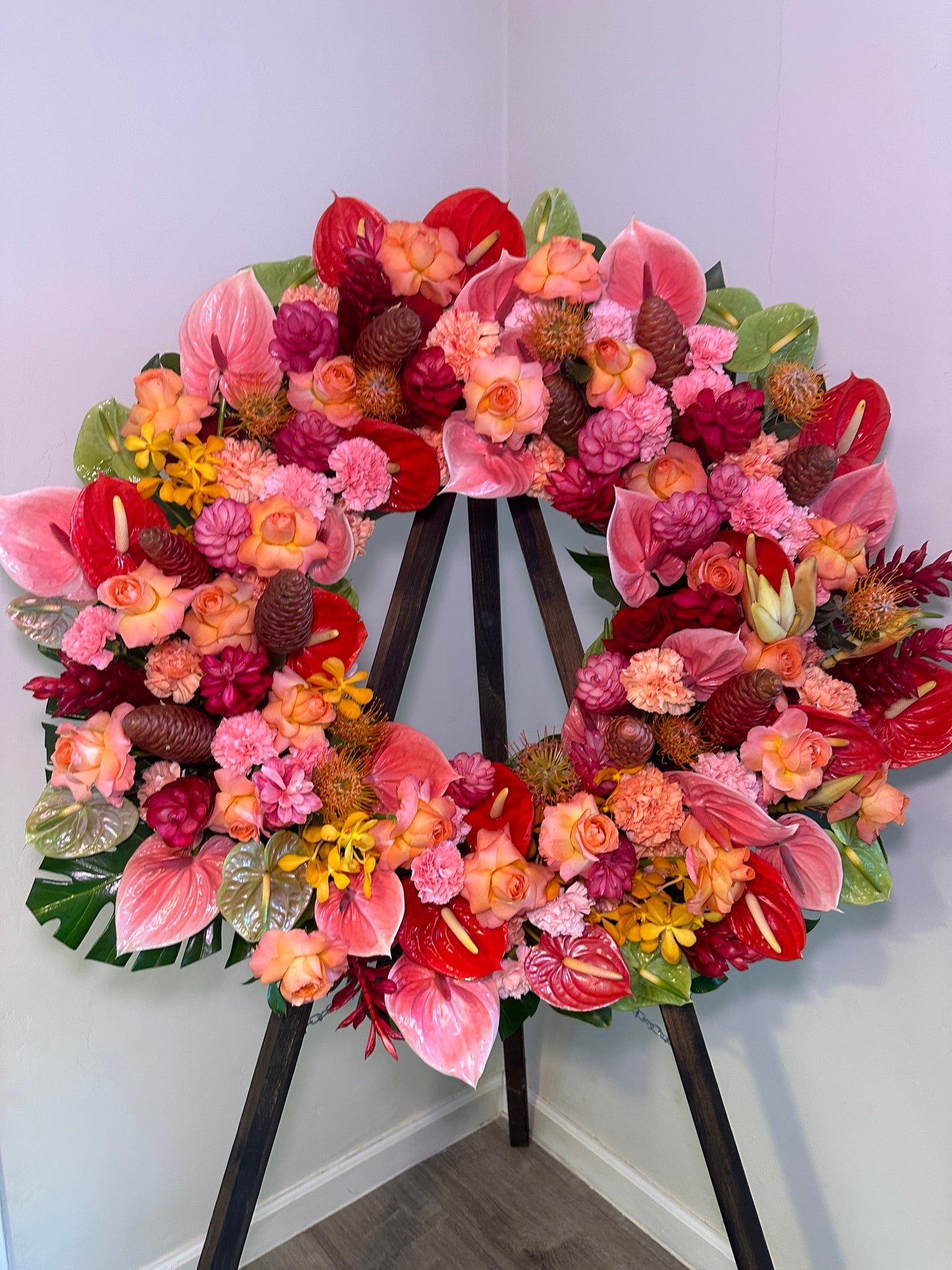 Tropical Paradise - Large Wreath