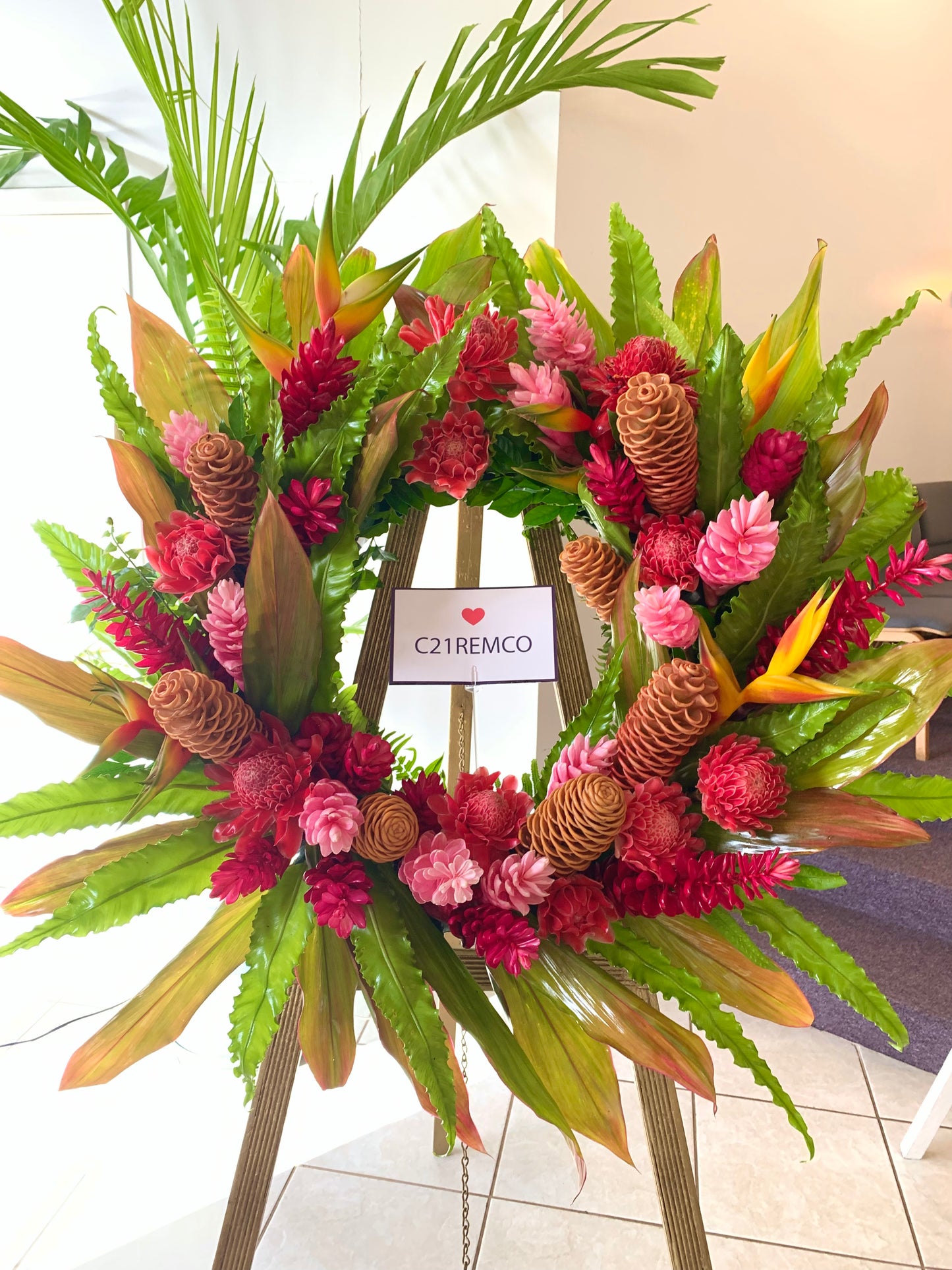 Sunburst - Medium Wreath