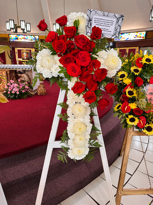 Standing Cross Spray
